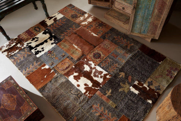 Leather &amp; Natural Hide Rugs