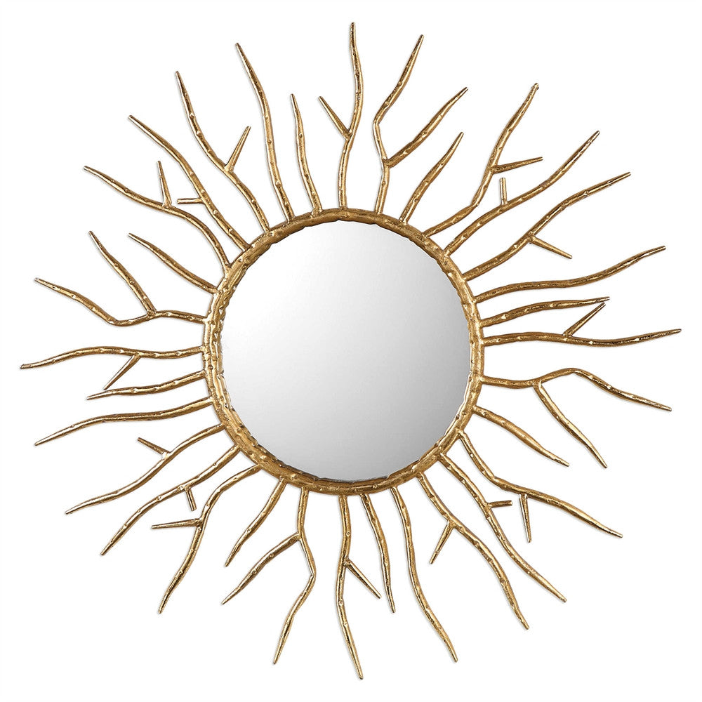 Astor Gold Starburst Mirror