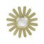Trinity Gold Sunburst Wall Mirror Set