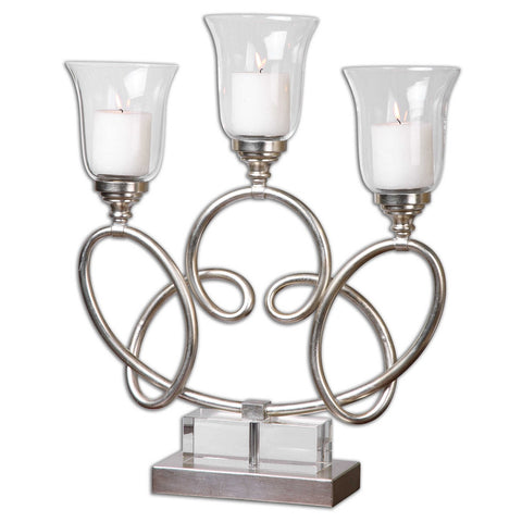 Mili Candelabra, Silver