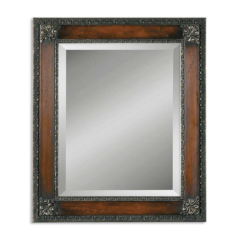 The Royal Wood Tone Mirror