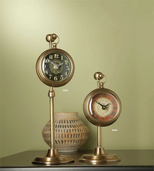 Woodburn, Pocket Watch Style Table Clock