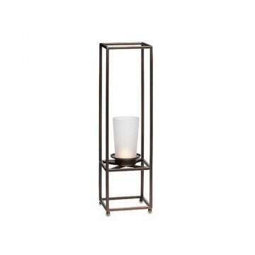 Tall Framework Pillar Candle Holder