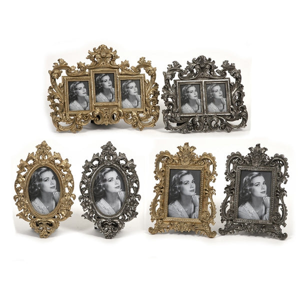 Victorian Treasure Photo Frames, Set of 3