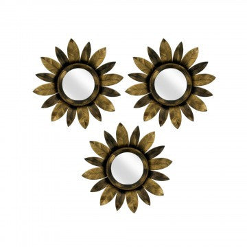 Vincent Sunflower Mirrors Set